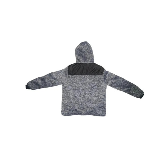 Beverly Hills Polo Club Hooded Jacket Mens Small Black Gray VGUC - Picture 3 of 15